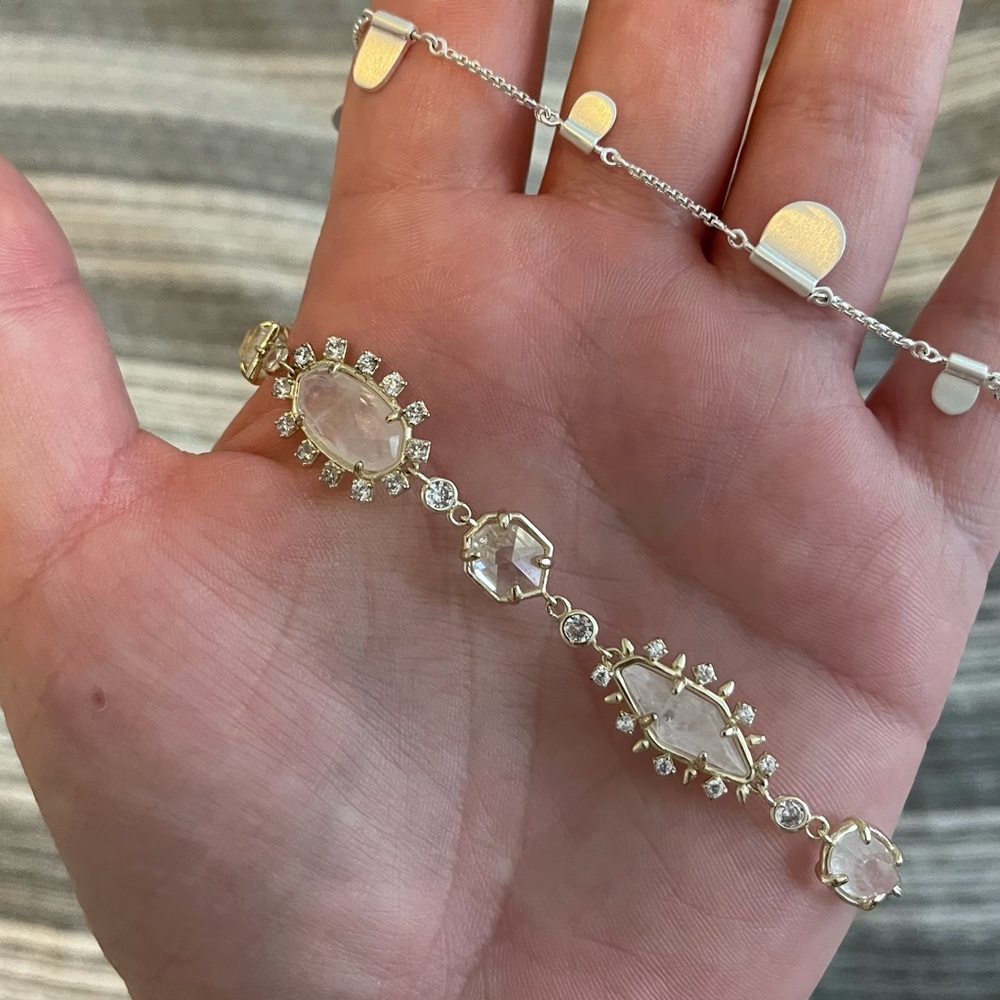 Gold Kendra Scott Adjustable Necklace